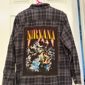 Nirvana Concert Flannel